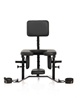 Additional BLACK view of product MASTER SERIES - PLEASURE THRONE QUEENING CHAIR with color code BK