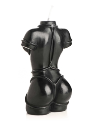 Alternate back view of MASTER SERIES - BOUND GODDESS DRIP CANDLE