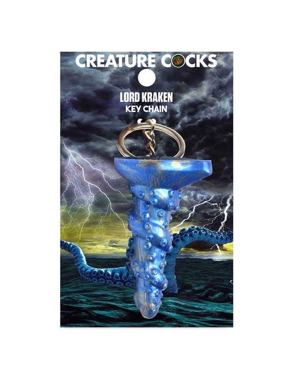 Creature Cocks - Lord Kraken Keychain ALT3 view Color: BL