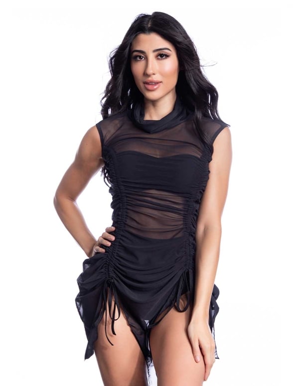Desert Diva Sheer Dress default view Color: BK