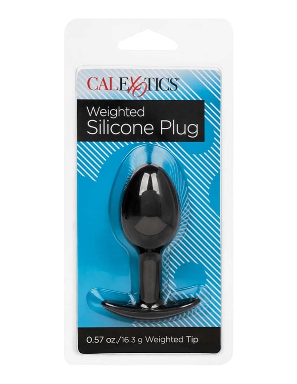 Weighted Silicone Plug ALT5 view Color: BK