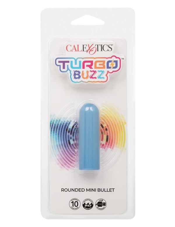 Turbo Buzz - Rounded Mini Bullet ALT6 view Color: BL