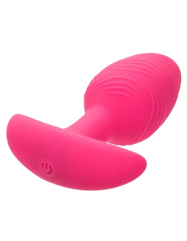 Cheeky - Vibrating Glow-In-The-Dark Butt Plug ALT2 view Color: PK