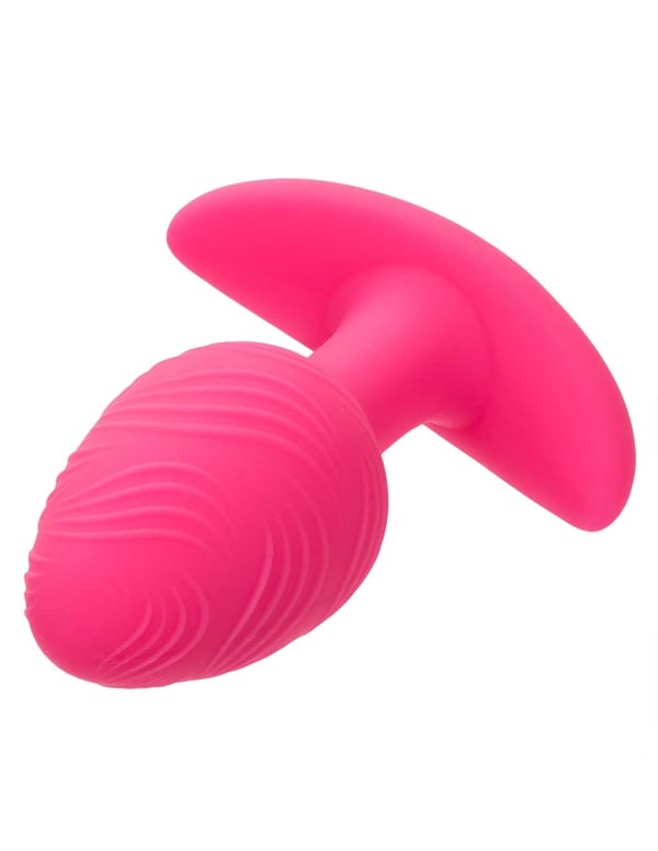 Cheeky - Vibrating Glow-In-The-Dark Butt Plug ALT3 view Color: PK