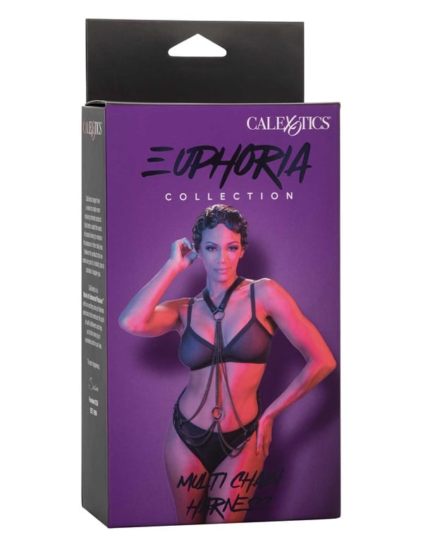 Euphoria - Multi Chain Harness ALT2 view Color: BK