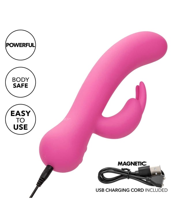 First Time - Rechargeable Bunny Vibrator ALT5 view Color: PK