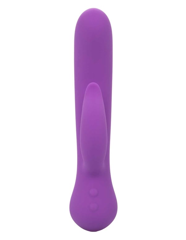First Time - Rechargeable Pleaser Dual Stimulator ALT1 view Color: PR