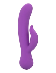 Front view of FIRST TIME - RECHARGEABLE PLEASER DUAL STIMULATOR