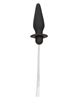 Additional BLACK view of product SOUTHERN LIGHTS - VIBRATING LIGHT UP ANAL PROBE with color code BK