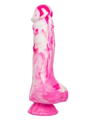 Front view of TWISTED LOVE - TWISTED PINK TYE-DYE DONG