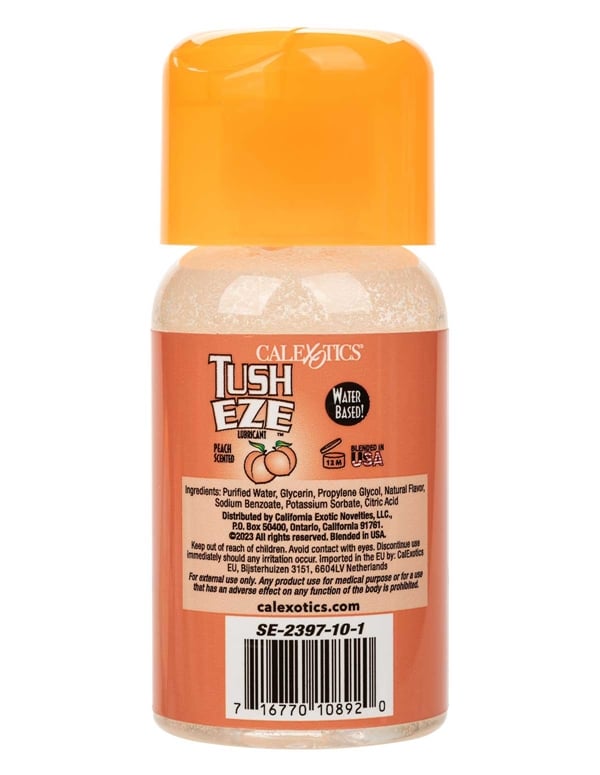 Tush Eze - Peach Water-Based Lubricant 6Oz ALT1 view Color: NC