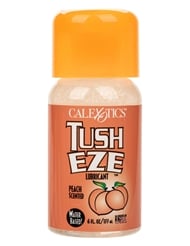 Front view of TUSH EZE - PEACH WATER-BASED LUBRICANT 6OZ
