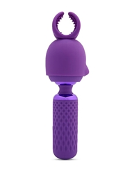 Front view of NUBII - HARLOW MINI WAND W/ ATTACHMENT