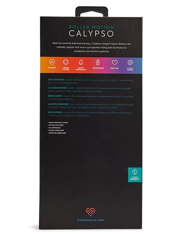 Sensuelle - Calypso Roller Motion G-Spot Vibrator ALT4 view Color: MA