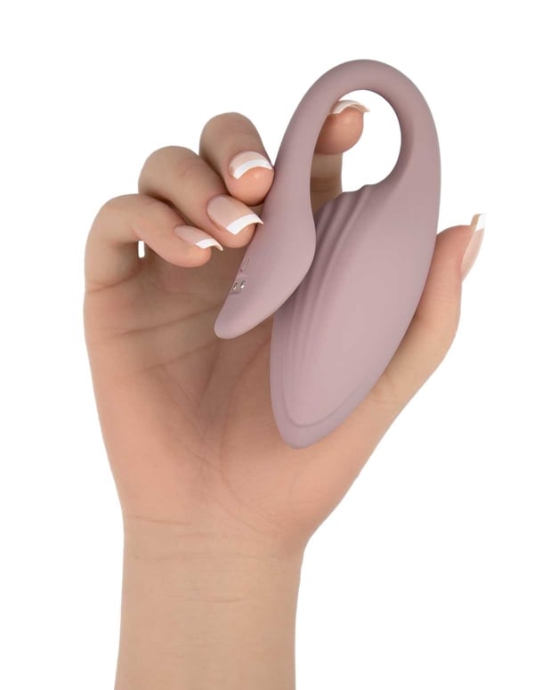 Oasis - Lilac Mist Vibrator W/ Remote ALT2 view Color: LL