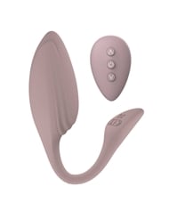 Alternate back view of OASIS - LILAC MIST VIBRATOR W/ REMOTE