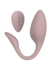 Alternate front view of OASIS - LILAC MIST VIBRATOR W/ REMOTE