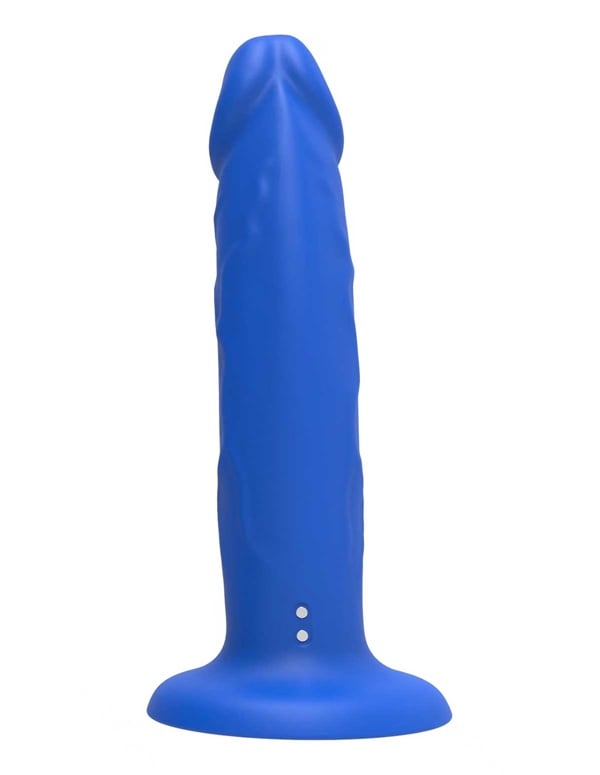 The Fantastic Man Dildo W/ Remote ALT2 view Color: BL