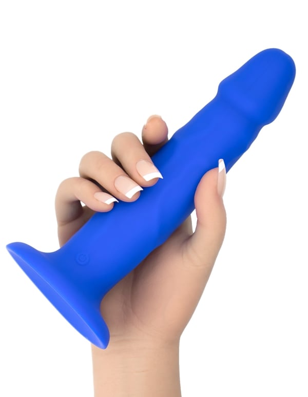 The Fantastic Man Dildo W/ Remote ALT3 view Color: BL