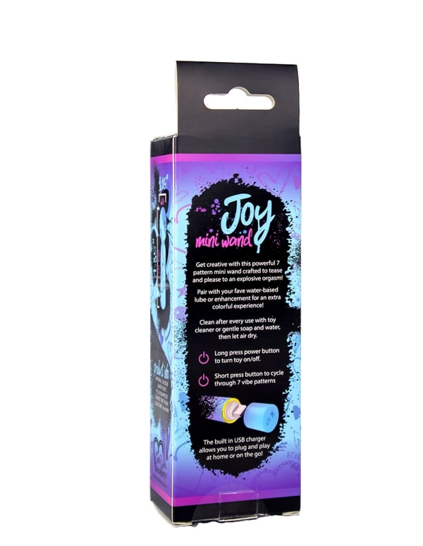 Happy Love - Joy Mini Wand Massager ALT6 view Color: PRB