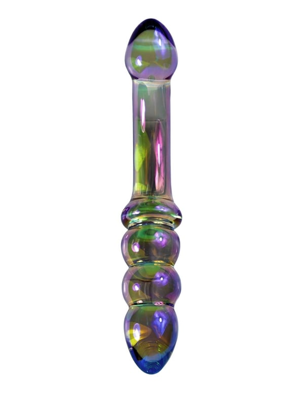 Glassy - Radiance Glass Dildo ALT1 view Color: DIB