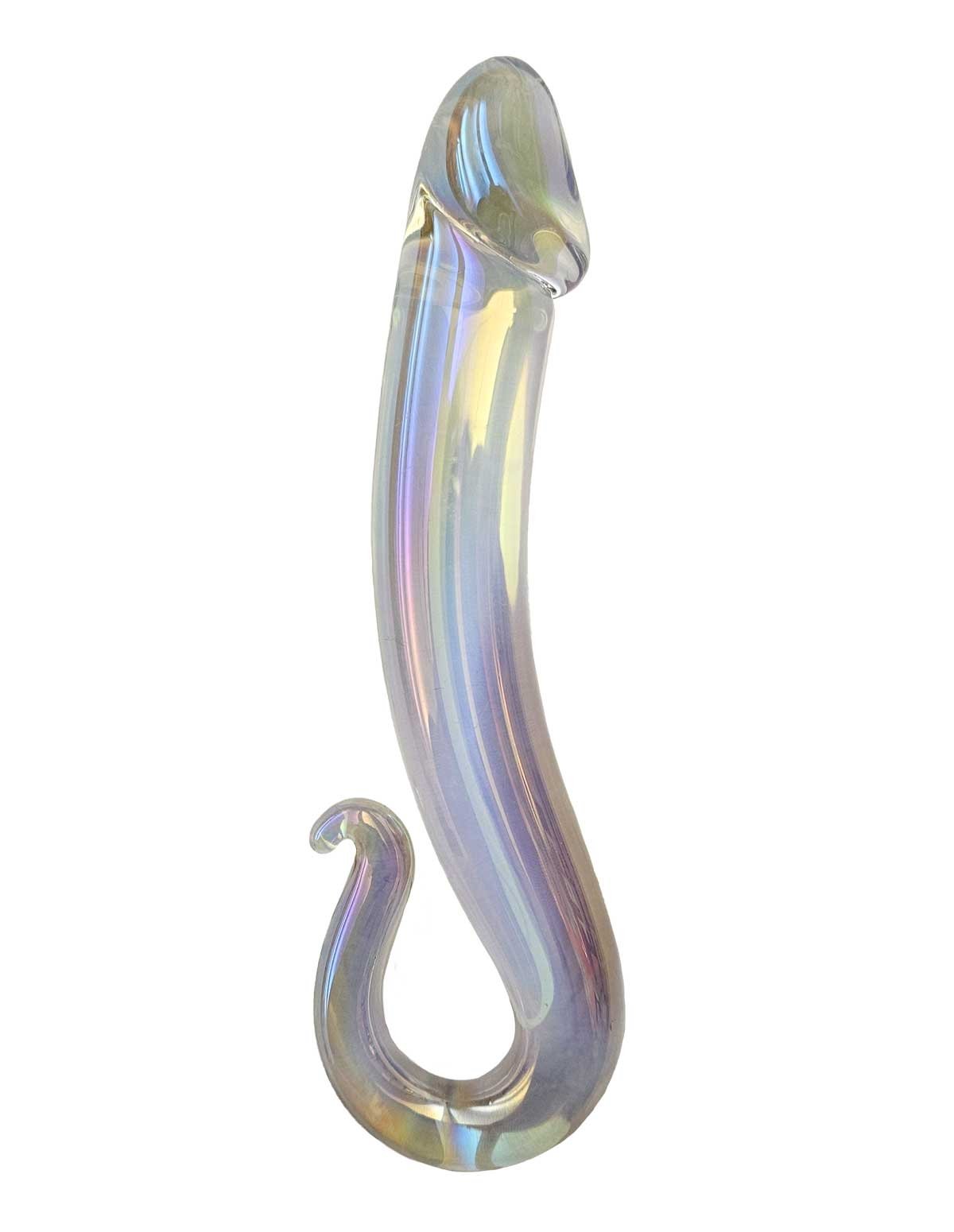 alternate image for Glassy - Opaline Glass Dildo