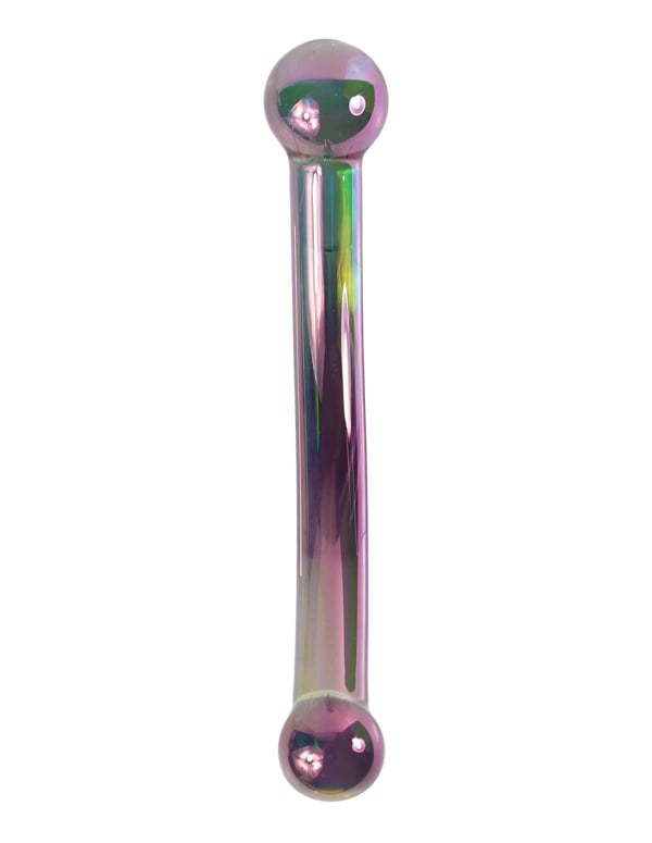 Glassy - Twilight Glass Dildo ALT1 view Color: DIB