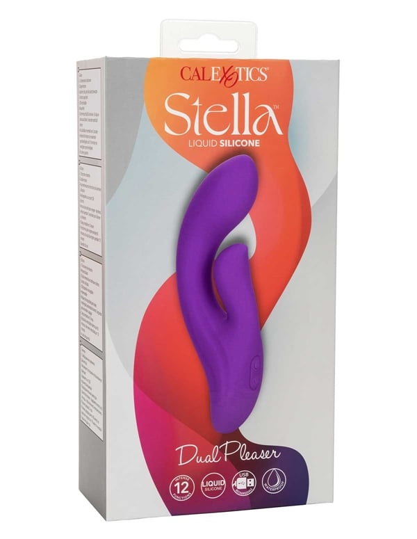 Stella - Liquid Silicone Dual Pleaser ALT8 view Color: PR