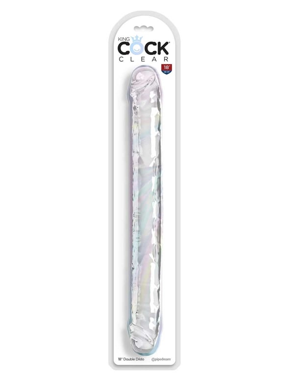 King Cock - 18 Double Ended Dildo ALT2 view Color: CL