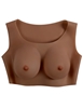 Additional CHOCOLATE view of product GENDER X - UNDERGARMENTS PLATE DARK C-CUP with color code CHO