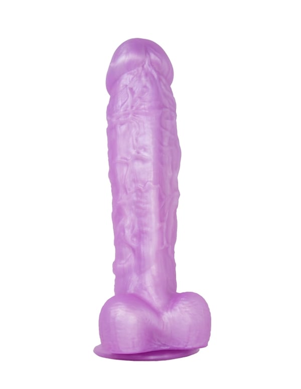 Sizable Suitor - 9 Inch Dildo ALT2 view Color: LTP