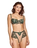Additional GREEN view of product NEVER LEAF YOU BRA AND PANTY SET with color code GR