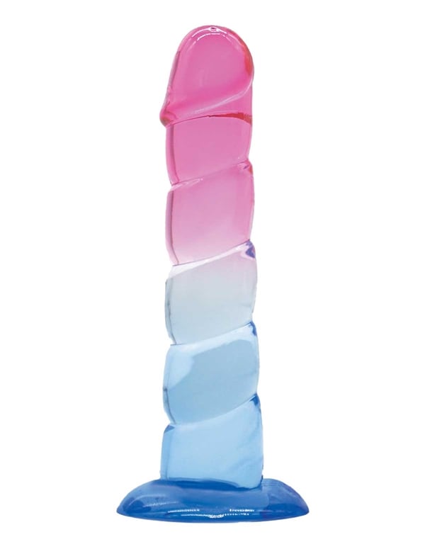 Shades - 7.5 Swirl Dildo default view Color: PBL