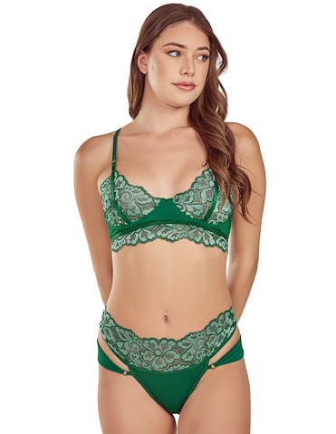 PRIMROSE 2PC BRA AND PANTY SET - 77057-GR-04148