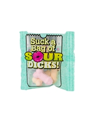 Front view of SUCK A BAG OF SOUR DICKS