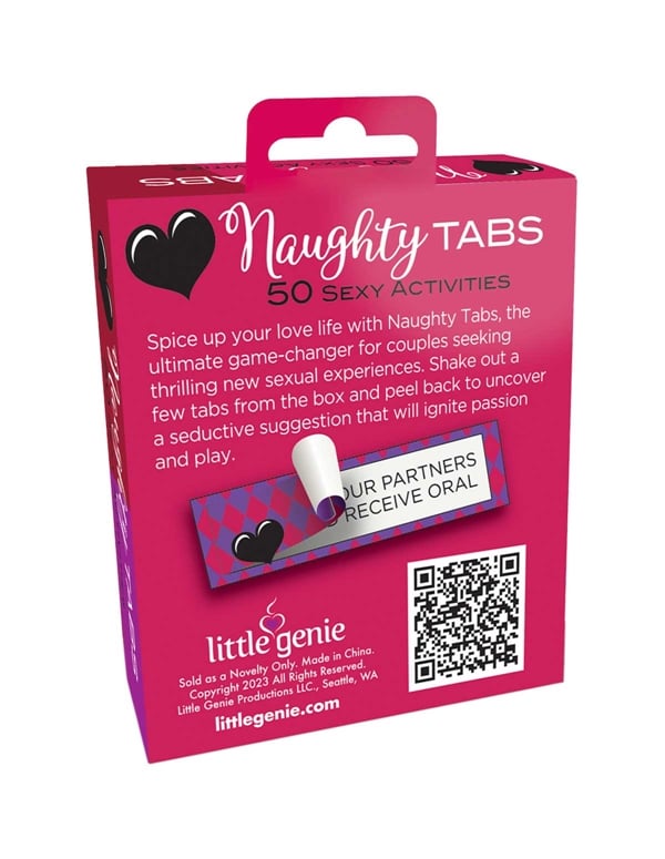Naughty Tabs - 50 Sexy Activities ALT1 view Color: NC