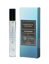 Front view of LOVE IN BLOOM - BLUE EMBER MALE INDICA 10ML PHEROMONE PERFUME