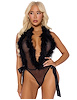 Additional BLACK view of product MARILYN TIE SIDE TEDDY with color code BK
