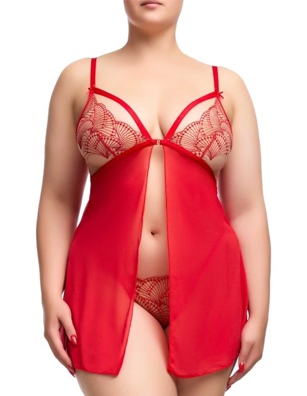 Dita Von Teese Fantasme Babydoll ALT2 view Color: RD