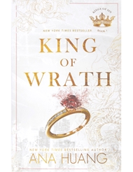 Alternate front view of KING OF WRATH BOOK - ANA HUANG