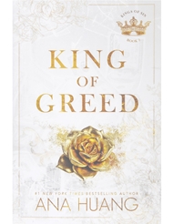 Front view of KING OF GREED BOOK - ANA HUANG