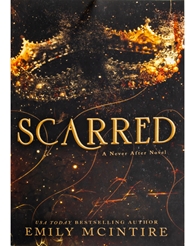 Front view of SCARRED BOOK - EMILY MCINTIRE