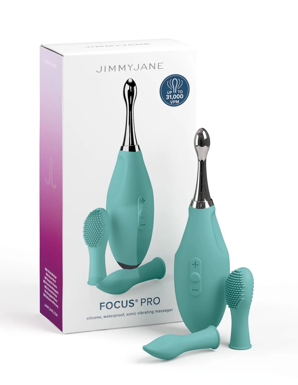 JIMMY JANE - FOCUS PRO PIN POINT VIBRATOR - JJ10950-03076 | Lover's Lane