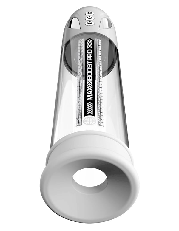 Pump Worx - Max Boost Pro Flow Penis Pump ALT1 view Color: CLW