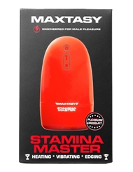 Alternate back view of MAXTASY STAMINA MASTER - HEATING VIBRATING + EDGING DOME