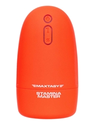Front view of MAXTASY STAMINA MASTER - HEATING VIBRATING + EDGING DOME