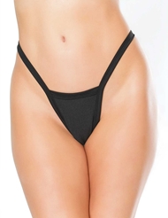 Front view of SEDUCE BLACK G-STRING