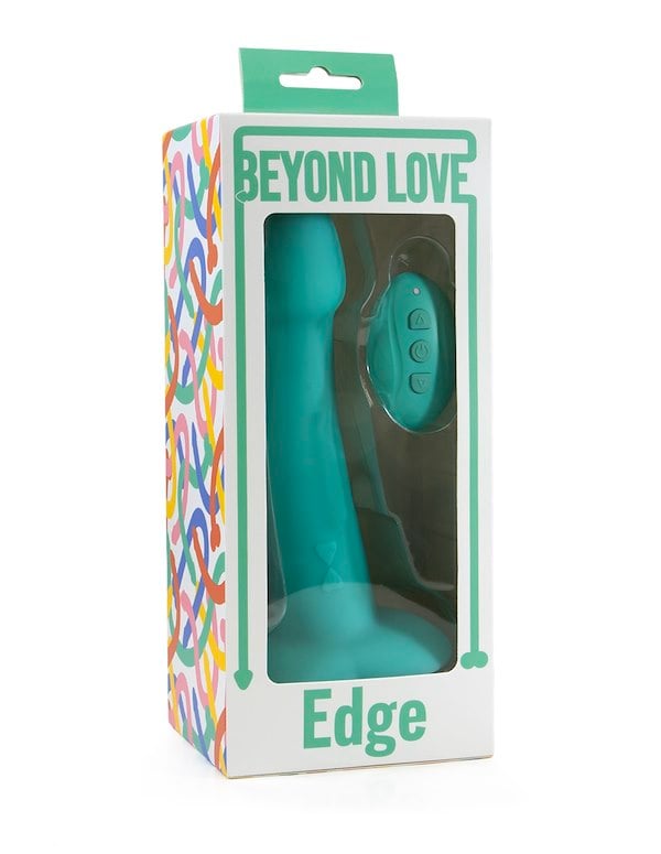 Beyond Love - Edge Vibrating Dildo W/ Remote ALT5 view Color: TL
