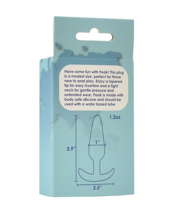 Anal Quest - Peak Anal Plug ALT6 view Color: BK