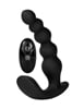 Additional BLACK view of product BOOTY BUDDIES - XL BEADED PROSTATE MASSAGER with color code BK